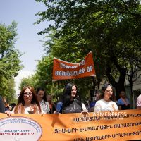 Մենք ոչ թե չաշխատելու, այլ արժանապատվորեն աշխատելու կողմնակից ենք․ Երևանում նշվեց Աշխատանքի միջազգային օրը