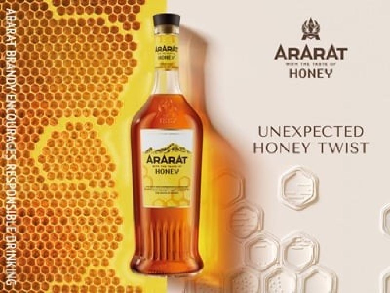 ARARAT Honey. Երևանի կոնյակի գործարանը ներկայացնում է իր համահոտային շարքի նոր խմիչքը