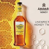 ARARAT Honey. Երևանի կոնյակի գործարանը ներկայացնում է իր համահոտային շարքի նոր խմիչքը