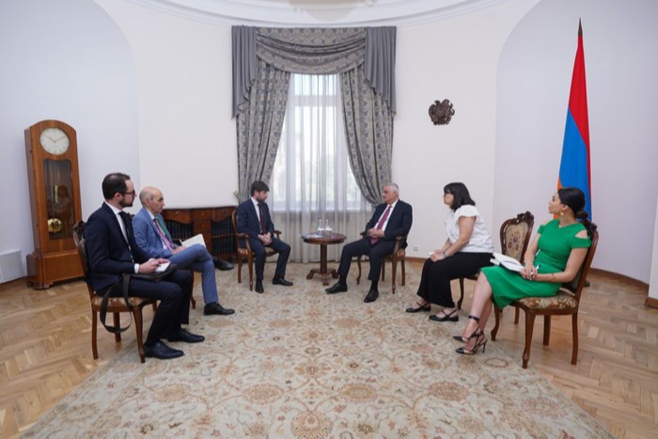 Փոխվարչապետ Մհեր Գրիգորյանն ընդունել է Ֆրանսիայի դեսպանին