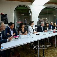 Արցախի նախագահը տեսակապի միջոցով հանդիպում է ունեցել Կոռնիձոր ժամանած Ֆրանսիայի պատվիրակության հետ