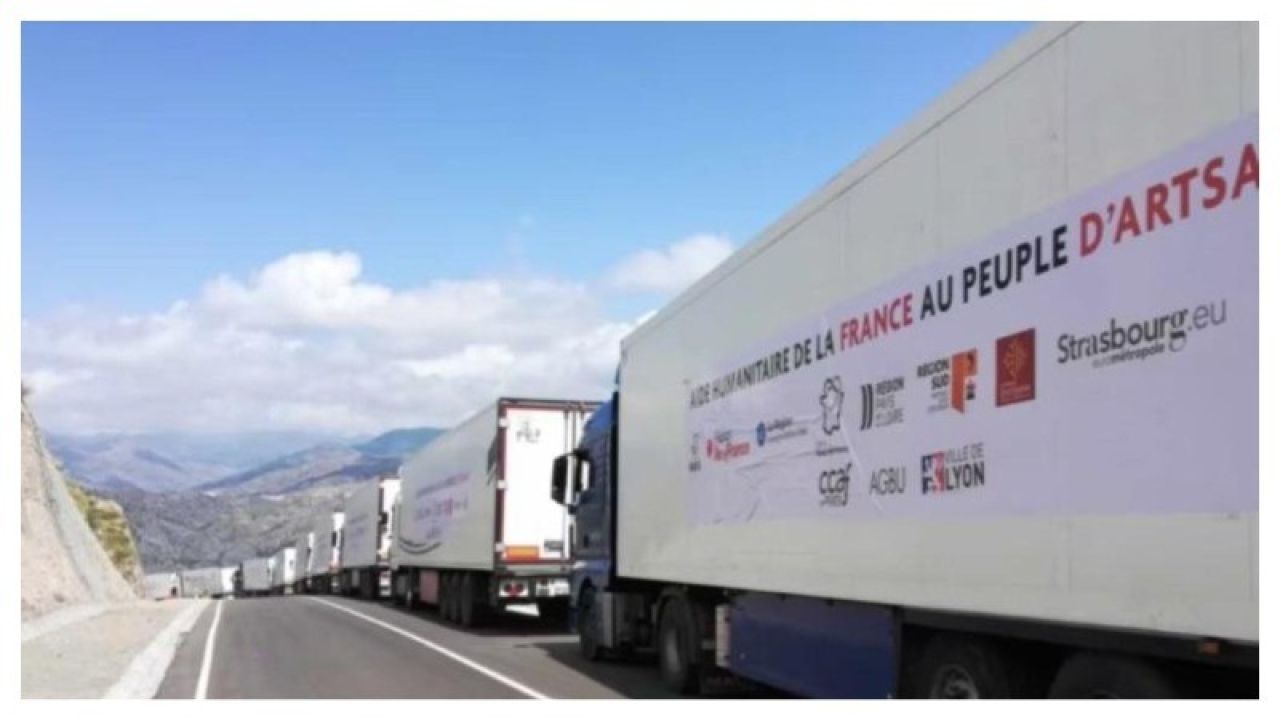 Ադրբեջանը արգելափակել է դեպի ԼՂ Ֆրանսիայի ուղարկած հումանիտար բեռների մուտքը