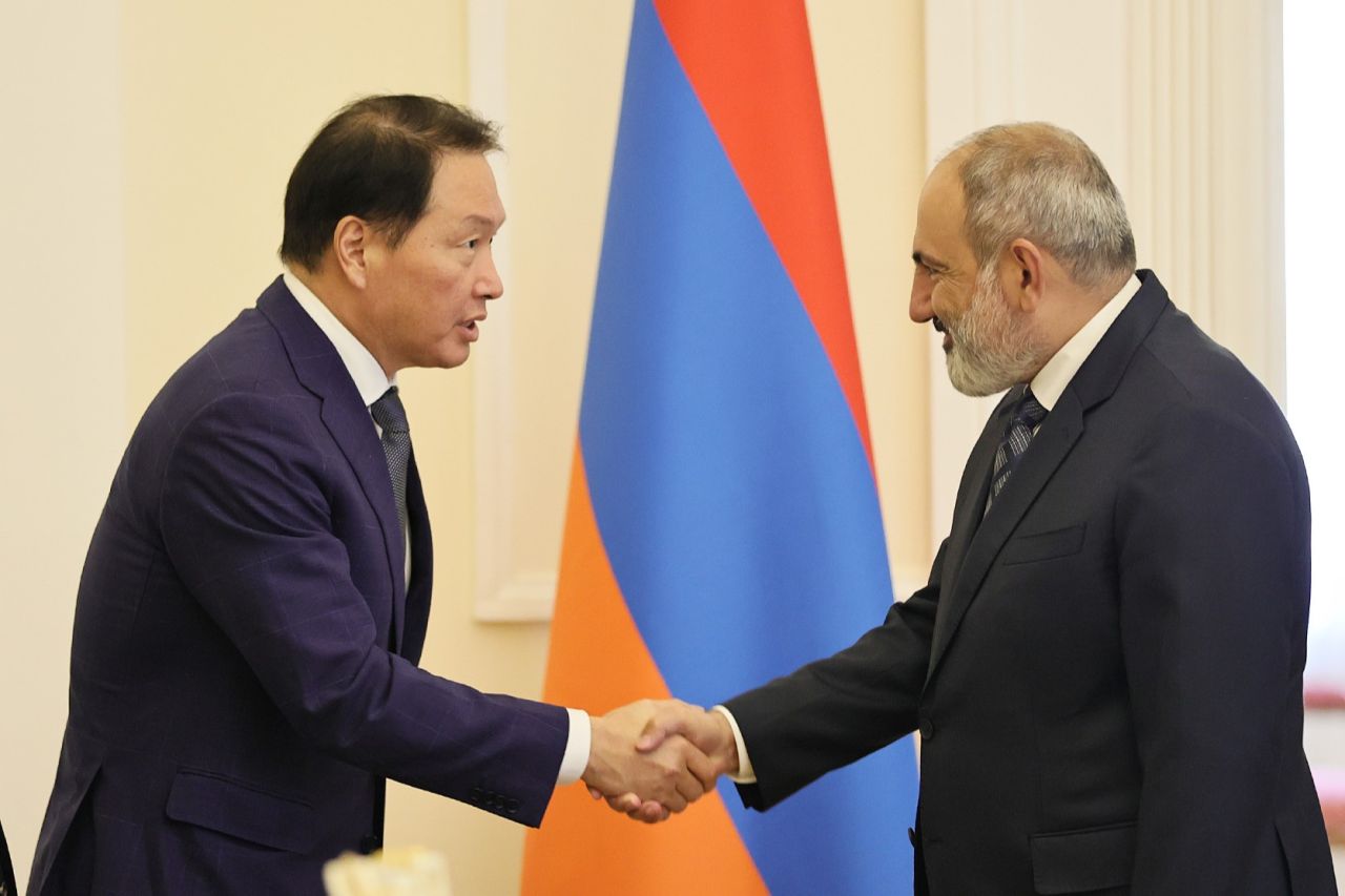 Վարչապետն ընդունել է Կորեայի Հանրապետության առևտրաարդյունաբերական պալատի նախագահի գլխավորած պատվիրակությանը