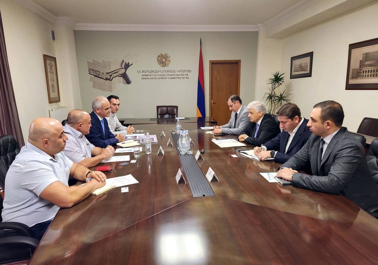 Քաղաքաշինության կոմիտեում քննարկվել են իրանական խոշոր շինարարական ընկերության հետ համագործակցության հարցեր