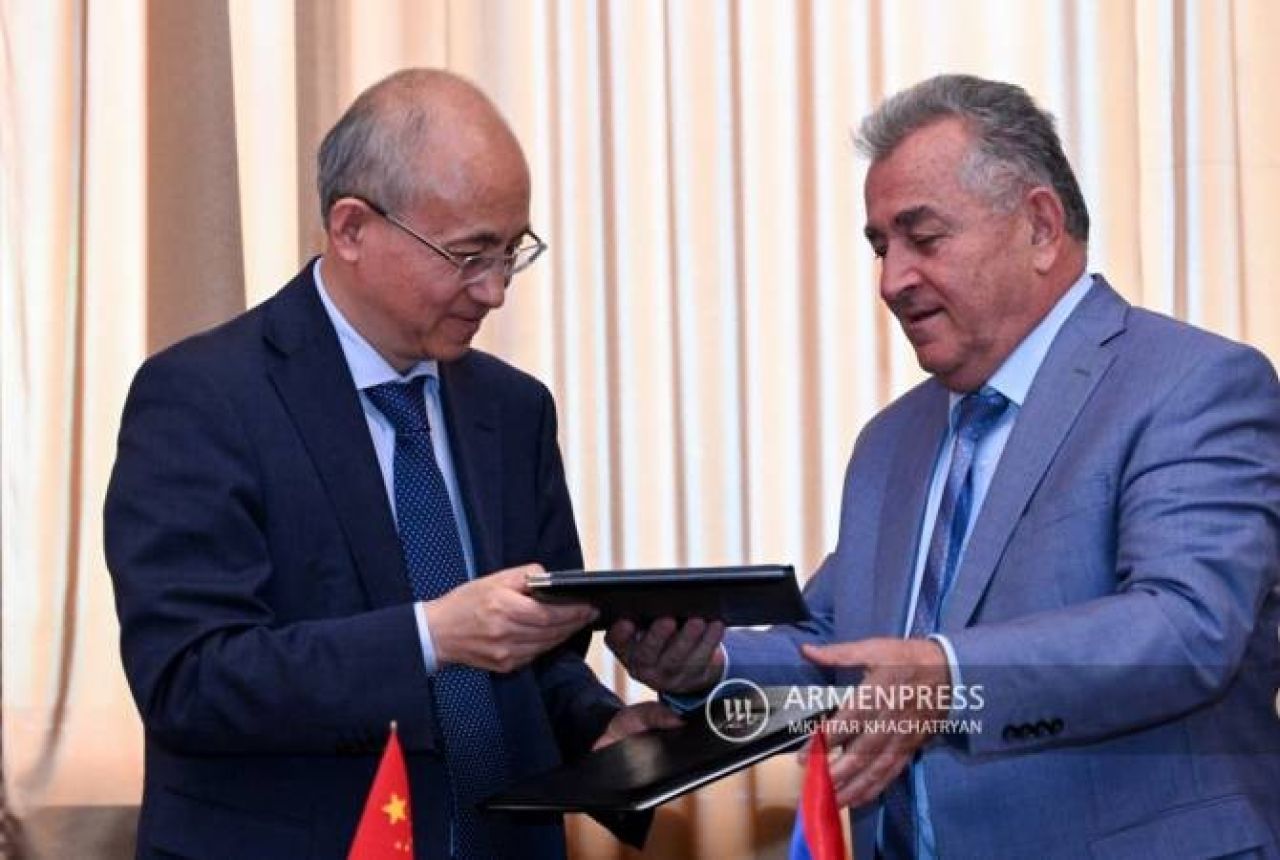 Հայաստանի և Չինաստանի գիտությունների ակադեմիաները համագործակցության հուշագիր ստորագրեցին