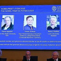 Ֆիզիկայի բնագավառում Նոբելյան մրցանակ է շնորհվել էլեկտրոնների և լույսի բնույթի ուսումնասիրության համար