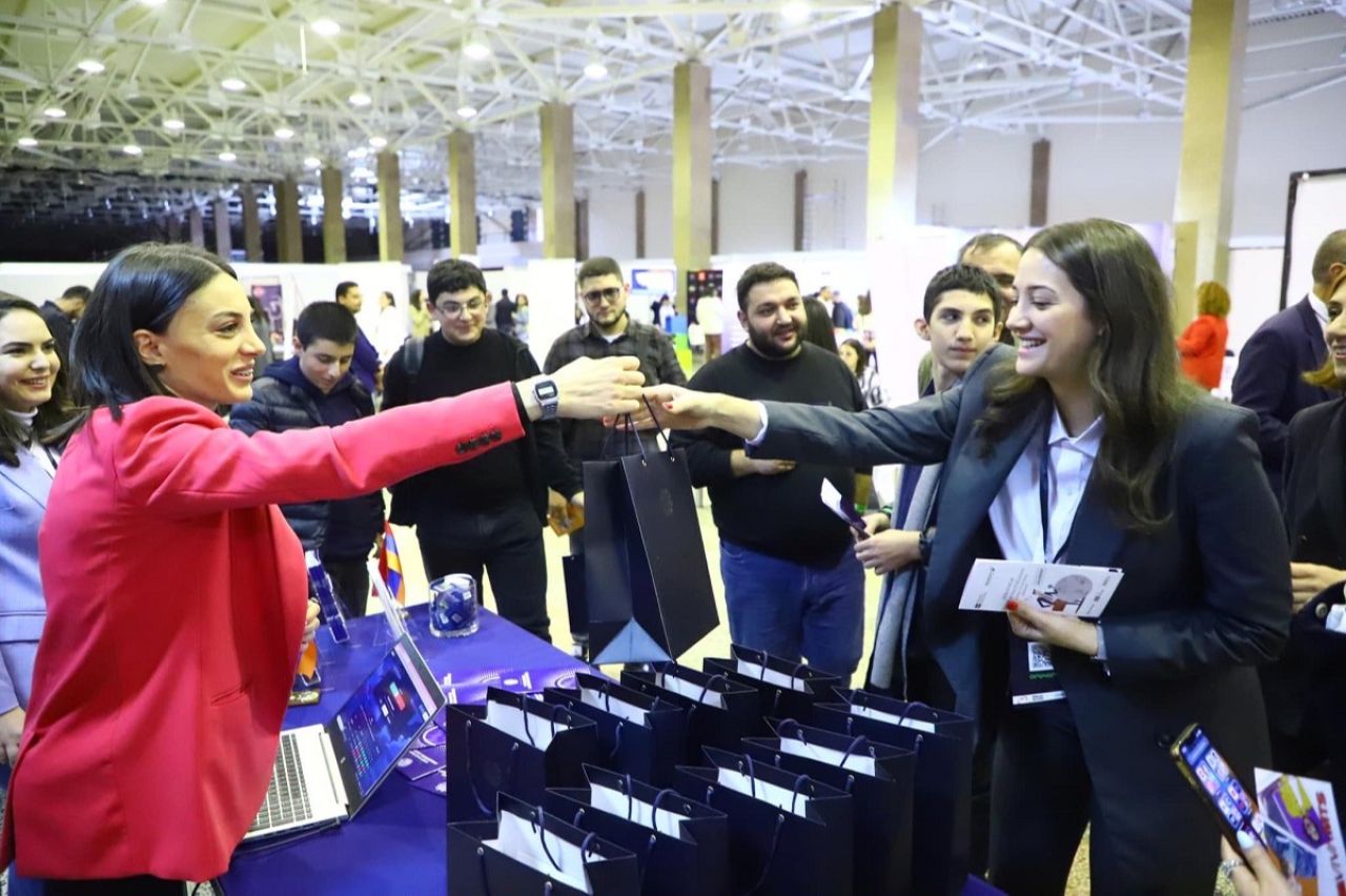 ԲՏԱ նախարարությունը Մերիդիան էքսպո կենտրոնում առանձին տաղավարով մասնակցել է «Career City Fest | Special Edition»-ին