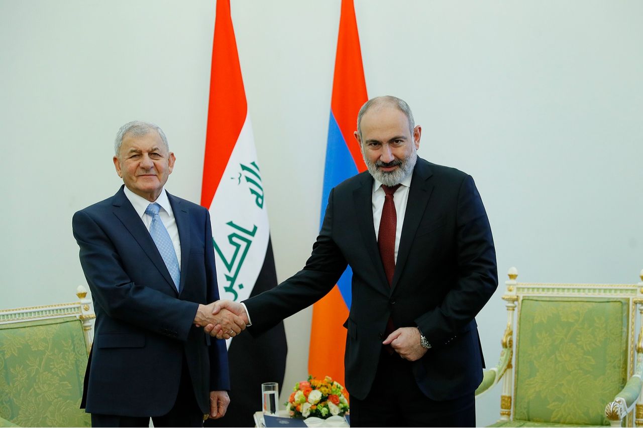 Նիկոլ Փաշինյանը և Աբդ Ալ-Լատիֆ Ջամալ Ռաշիդը քննարկել են հայ-իրաքյան համագործակցության զարգացմանը վերաբերող հարցեր