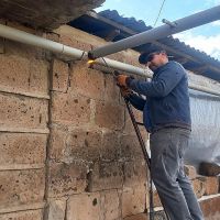 Խոյ համայնքի Աղավնատուն բնակավայրում ընթանում են գազամատակարարման միացման աշխատանքները