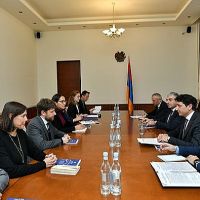 Վահե Հովհաննիսյանն ընդունել է ֆրանսիական պատվիրակությանը