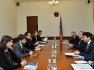 Վահե Հովհաննիսյանն ընդունել է ֆրանսիական պատվիրակությանը