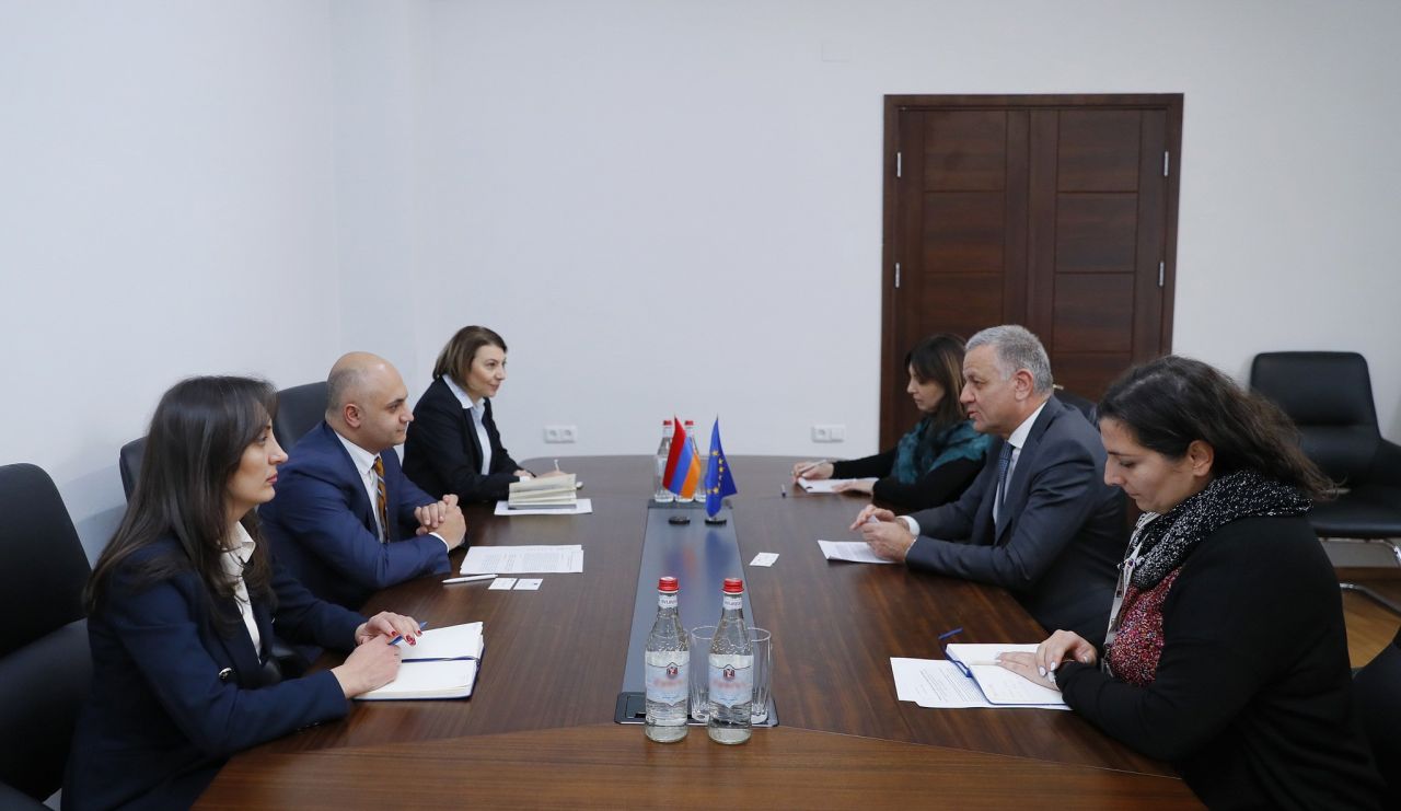 Գեղամ Գևորգյանն ընդունել է Հայաստանում ԵՄ պատվիրակության ղեկավարին. կմեկնարկի նոր ծրագիր սպառողների շահերի պաշտպանության ոլորտում