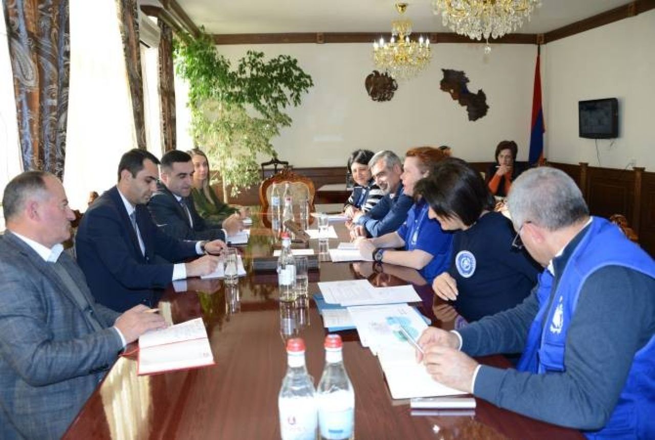 Գեղարքունիքի մարզպետն ընդունել է ՄԱԿ-ի ՊՀԾ Հայաստանյան գրասենյակի ղեկավարին և ՀԱՓԿ-ի տնօրենին