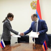 Ստորագրվել է համատեղ հայտարարություն՝ զանգվածային հեռահաղորդակցության ոլորտում ՀՀ և ՌԴ միջև համագործակցության համաձայնագրի դրույթների պահպանման շուրջ