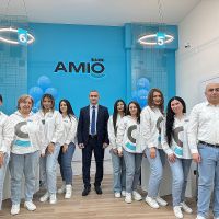 A bunch of smiles in the city. "Artsakh" branch of AMIO BANK has been reopened