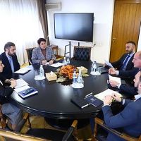 Գևորգ Պապոյանն ընդունել է «Ամբեր Կապիտալ» ընկերության ներկայացուցիչներին
