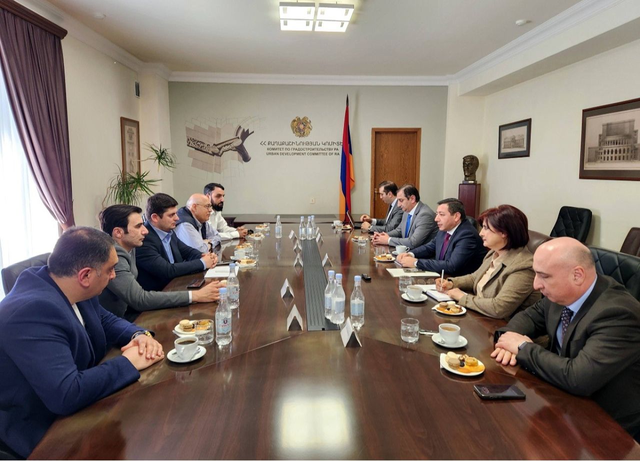 Քաղաքաշինության կոմիտեի նախագահը կարևորում է Կառուցապատողների հայկական ասոցիացիայի հետ համագործակցության խորացումը