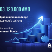 AMX. Աննախադեպ ավելի քան 62 մլրդ դրամ ծավալով պետական պարտատոմսերի տեղաբաշխման աճուրդներ