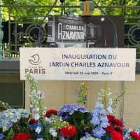 Փարիզում Շառլ Ազնավուրի անունով հրապարակ է անվանակոչվել