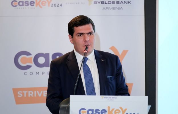 Welcome to CaseKey 2024. Byblos Bank Armenia firmly stands by future innovators