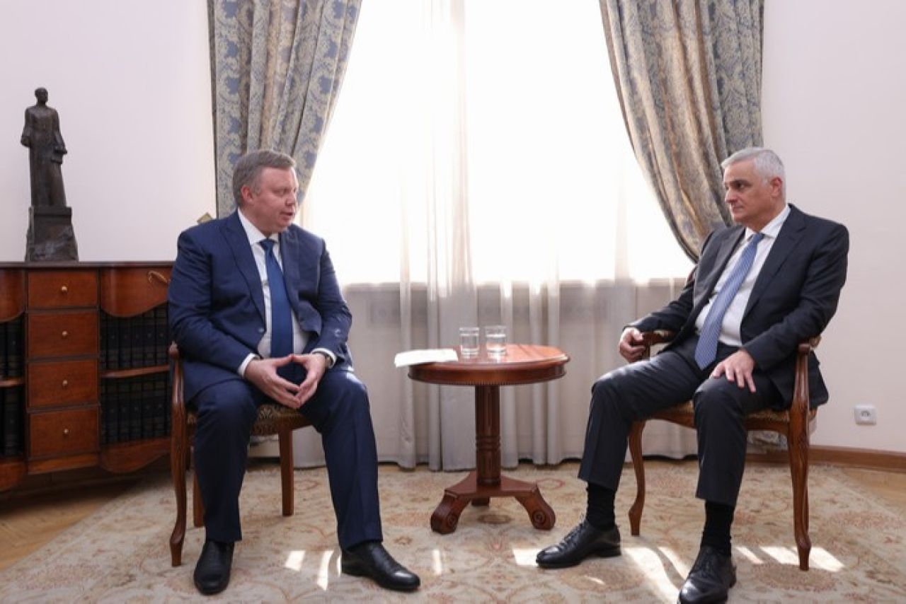 Փոխվարչապետ Մհեր Գրիգորյանն ընդունել է «Ռոսատոմ» պետական ​​կորպորացիայի գլխավոր տնօրենի առաջին տեղակալին