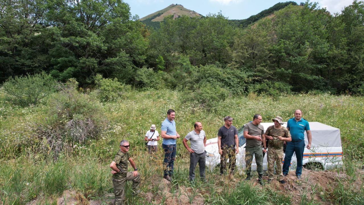 Այց «Խոսրովի անտառ»` հրդեհների առաջացման վտանգի կանխարգելման ուսումնասիրություններ իրականացնելու համար