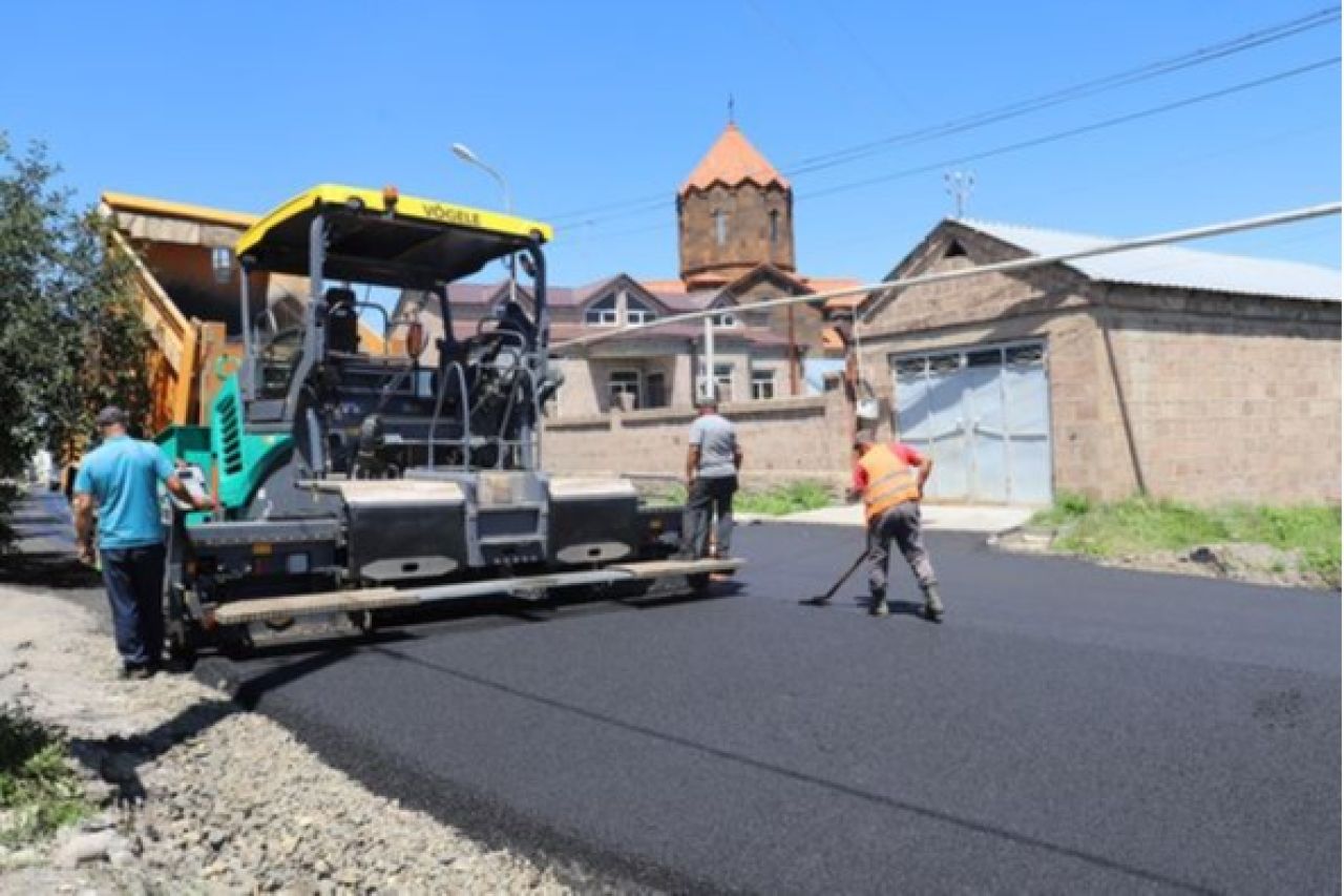Ընթացքի մեջ է Գավառ-Գեղարքունիք ճանապարհի շինարարությունը