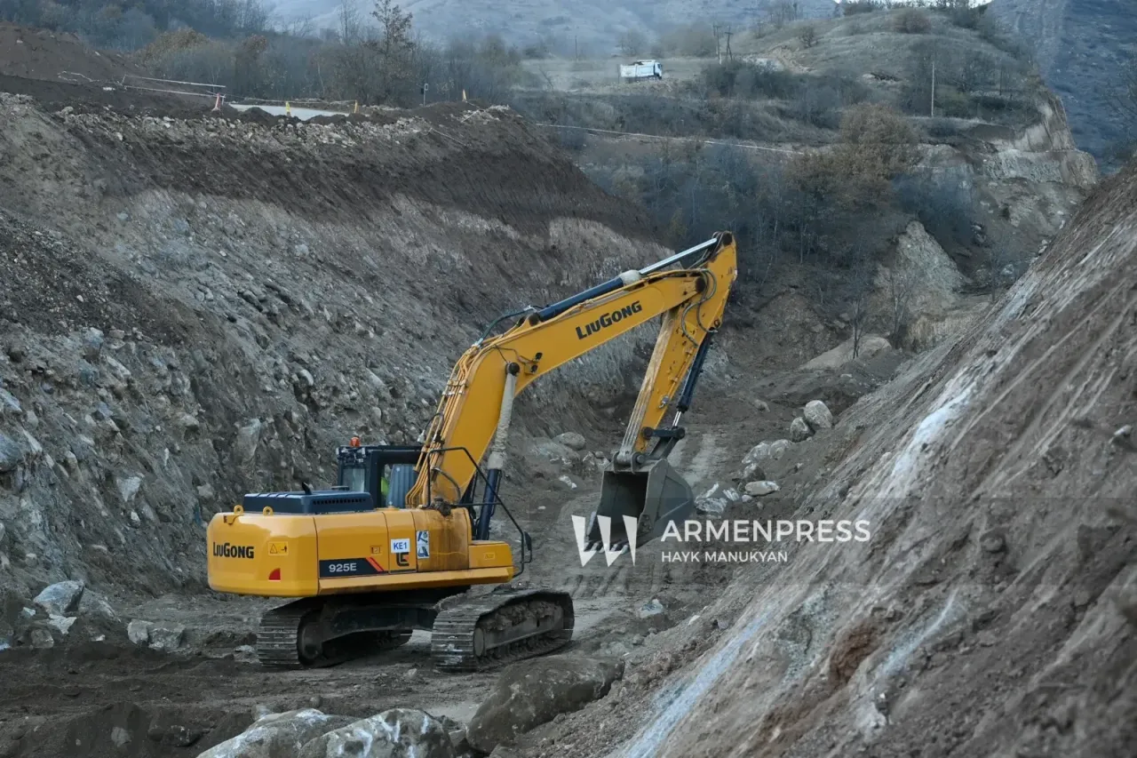 «Հյուսիս-հարավ»-ի Քաջարան-Ագարակ ճանապարհահատվածում մեկնարկել է թունելների կառուցումը