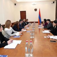 Ֆինանսների նախարարն ընդունել է ՎԶԵԲ պատվիրակությանը