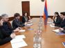 Վ․ Հովհաննիսյանը հանդիպել է Զարգացման ֆրանսիական գործակալության Հարավային Կովկասի գրասենյակի տնօրենի  և Հայաստանում Ֆրանսիայի արտակարգ և լիազոր դեսպանի հետ