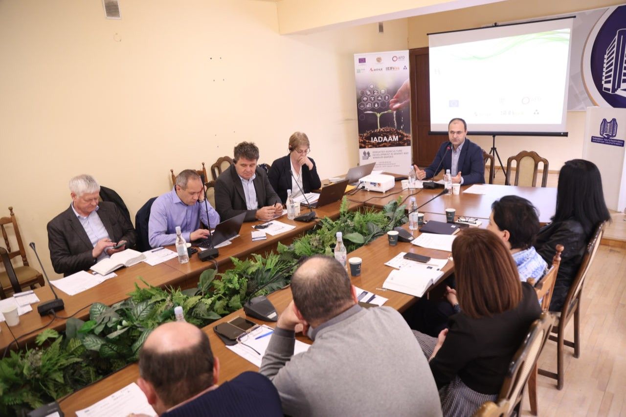 Տեղի է ունեցել «Ոռոգվող գյուղատնտեսության զարգացումը Արարատի և Արմավիրի մարզերում»  ծրագրի շրջանակներում կազմակերպված աշխատաժողով