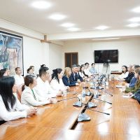 Էկոնոմիկայի նախարարությունը ընդունել է Չինաստանի Շաոսին Կեքյաո Տեքստիլ քաղաքի  պատվիրակությանը