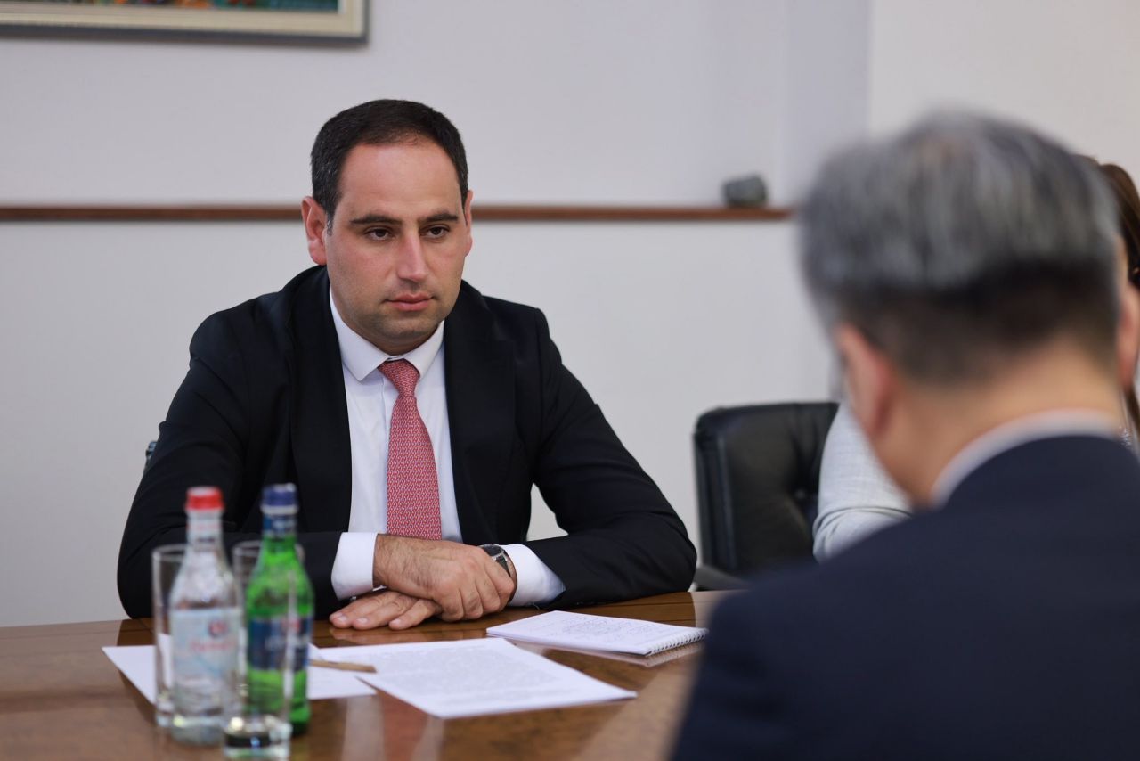 ՏԿԵ նախարարն ընդունել է Միջազգային տրանսպորտային ֆորումի (ITF) գլխավոր քարտուղարին և ITF ավտոմոբիլային տրանսպորտի խմբի ղեկավարին