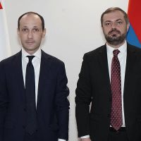 Գևորգ Պապոյանը և Լևան Դավիթաշվիլին քննարկել են տնտեսության ոլորտում Հայաստանի և Վրաստանի համագործակցության ընդլայնմանը վերաբերող հարցեր