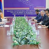 Լոռու մարզպետը հանդիպել է Օլիվիե Դըկոտինյիին