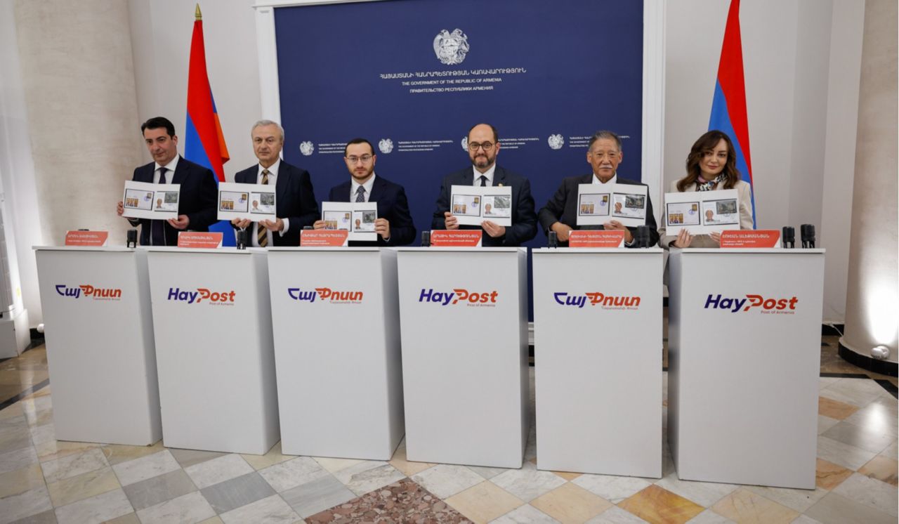 Արայիկ Հարությունյանը մասնակցել է «Բարձր տեխնոլոգիաների ոլորտում ներդրում» մրցանակի փոստային բացիկի և ծրարի բացմանը