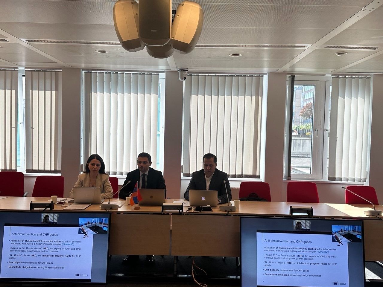 ՊԵԿ պատվիրակությունը Բրյուսելում մասնակցել է մաքսային հարցերով ենթակոմիտեի հինգերորդ նիստին