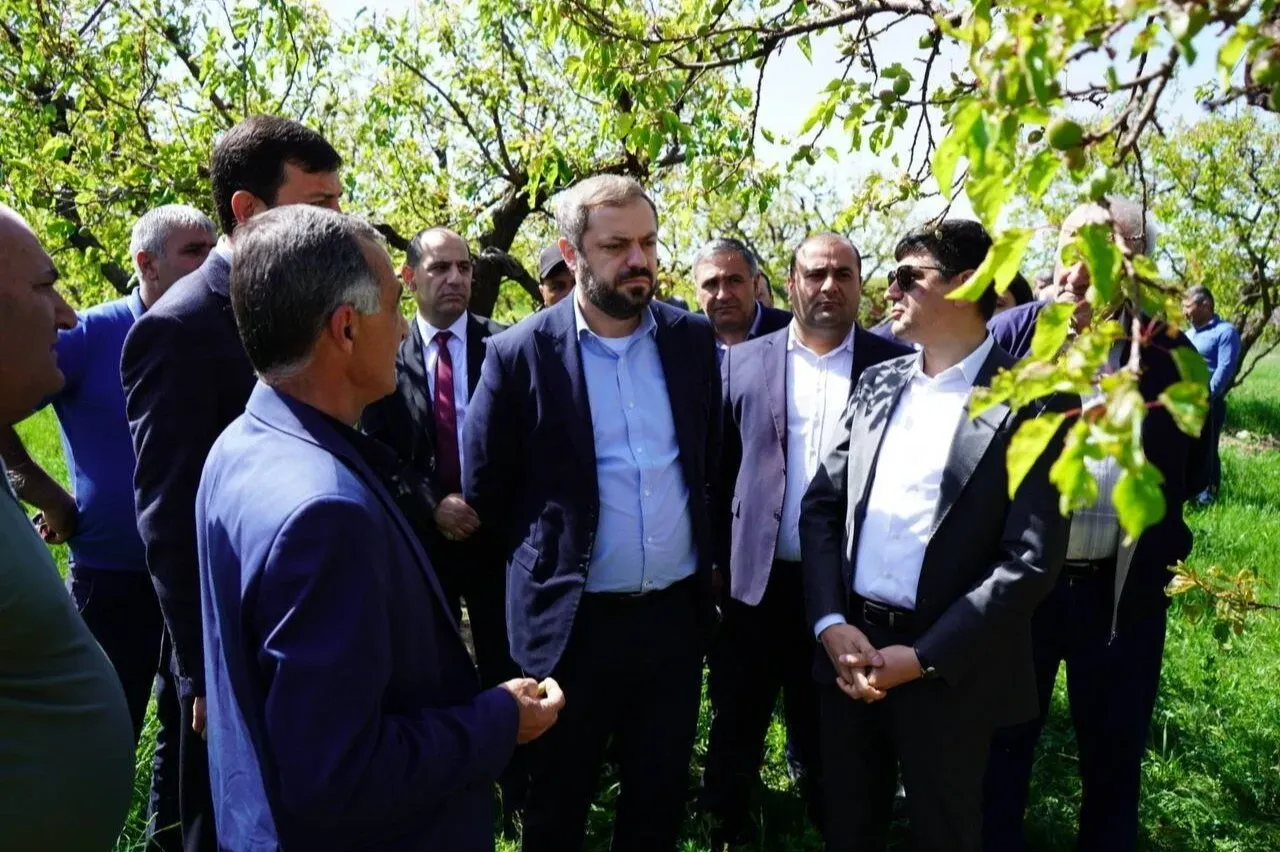 Գևորգ Պապոյանն Արագածոտնի մարզում ծանոթացել է կարկուտի հետևանքով կրած վնասներին