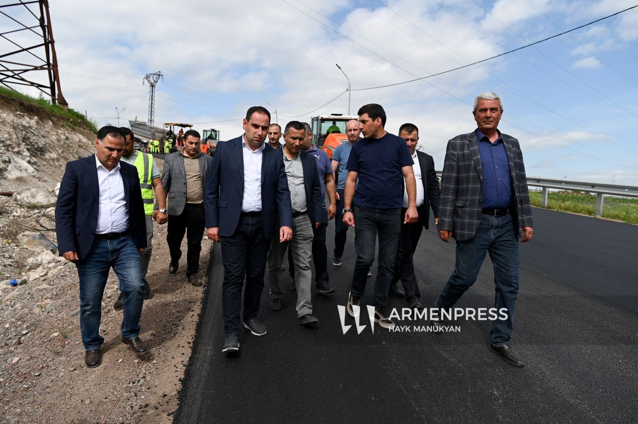 ՏԿԵ նախարար Դավիթ Խուդաթյանը մարզային շրջայց է կատարել Սյունիքում