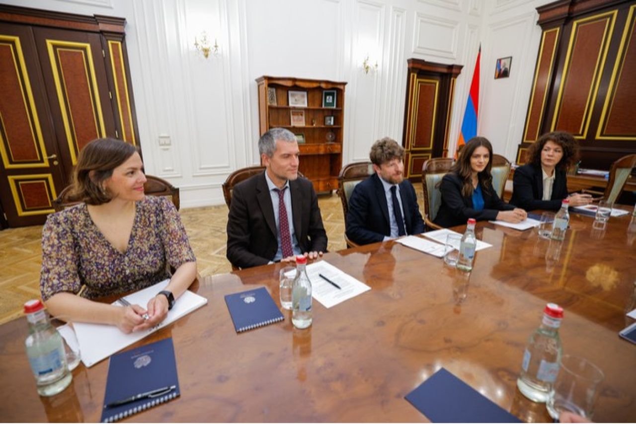 Փոխվարչապետ Տիգրան Խաչատրյանն ընդունել է ԶՖԳ ընդլայնման և եվրոպական հարևանության հարցերով տարածաշրջանային տնօրենին
