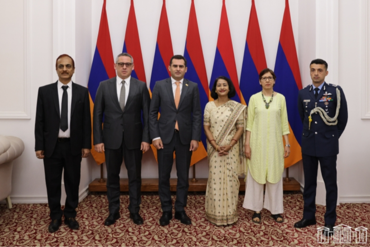 ՀՀ ԱԺ նախագահի տեղակալն ընդունել է մեր երկրում Հնդկաստանի դեսպանին