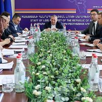 Լոռու մարզպետ Արամ Ղազարյանը աշխատանքային խորհրդակցություն է անցկացրել