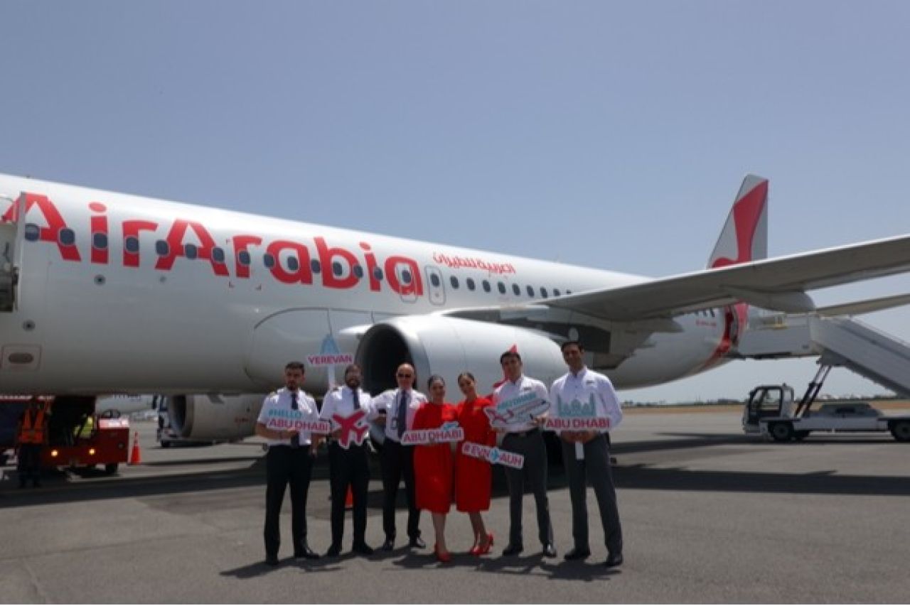 «Air Arabia Abu Dhabi» ավիաընկերությունը գործարկել է Աբու դաբի –Երևան- Աբու Դաբի երթուղով չվերթերը