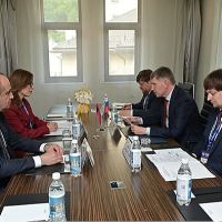 Զբոսաշրջության կոմիտեի նախագահը հանդիպում է ունեցել ՌԴ տնտեսական զարգացման նախարարի հետ