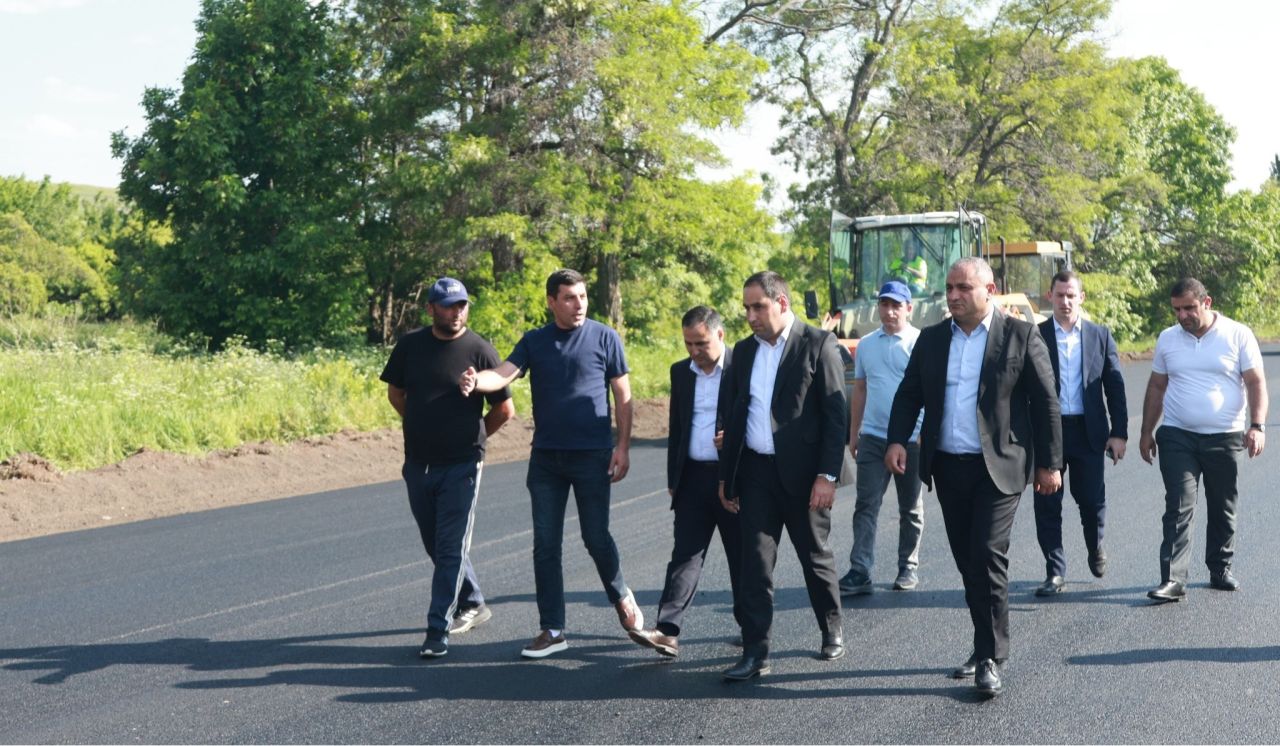 ՏԿԵ նախարարը ծանոթացել է Երևան - Սևան միջպետական ճանապարհին ընթացող նորոգման աշխատանքներին