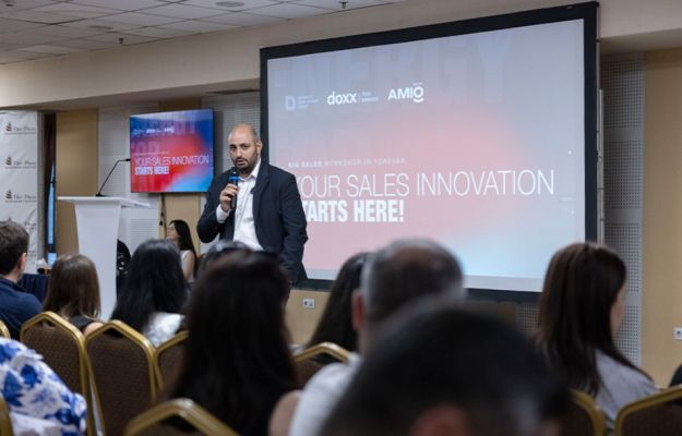 Ամիօ բանկը ներկայացրեց բիզնեսի համար նախատեսված ծառայությունները «Energy for Sales» workshop-ի ընթացքում
