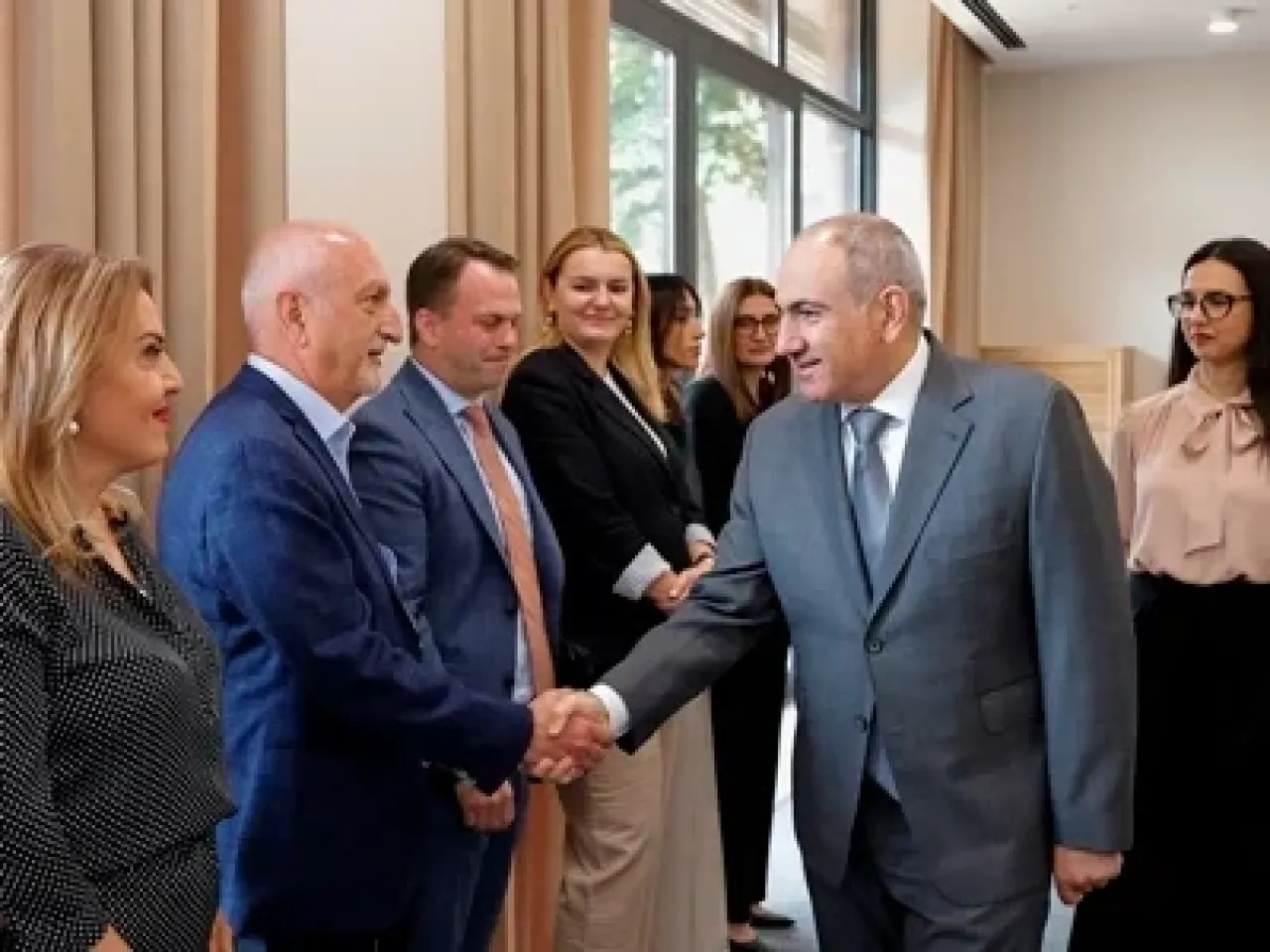 Փաշինյանն Ամերիկյան առևտրի պալատի անդամների հետ քննարկել է ներդրումների խթանմանը վերաբերող հարցեր
