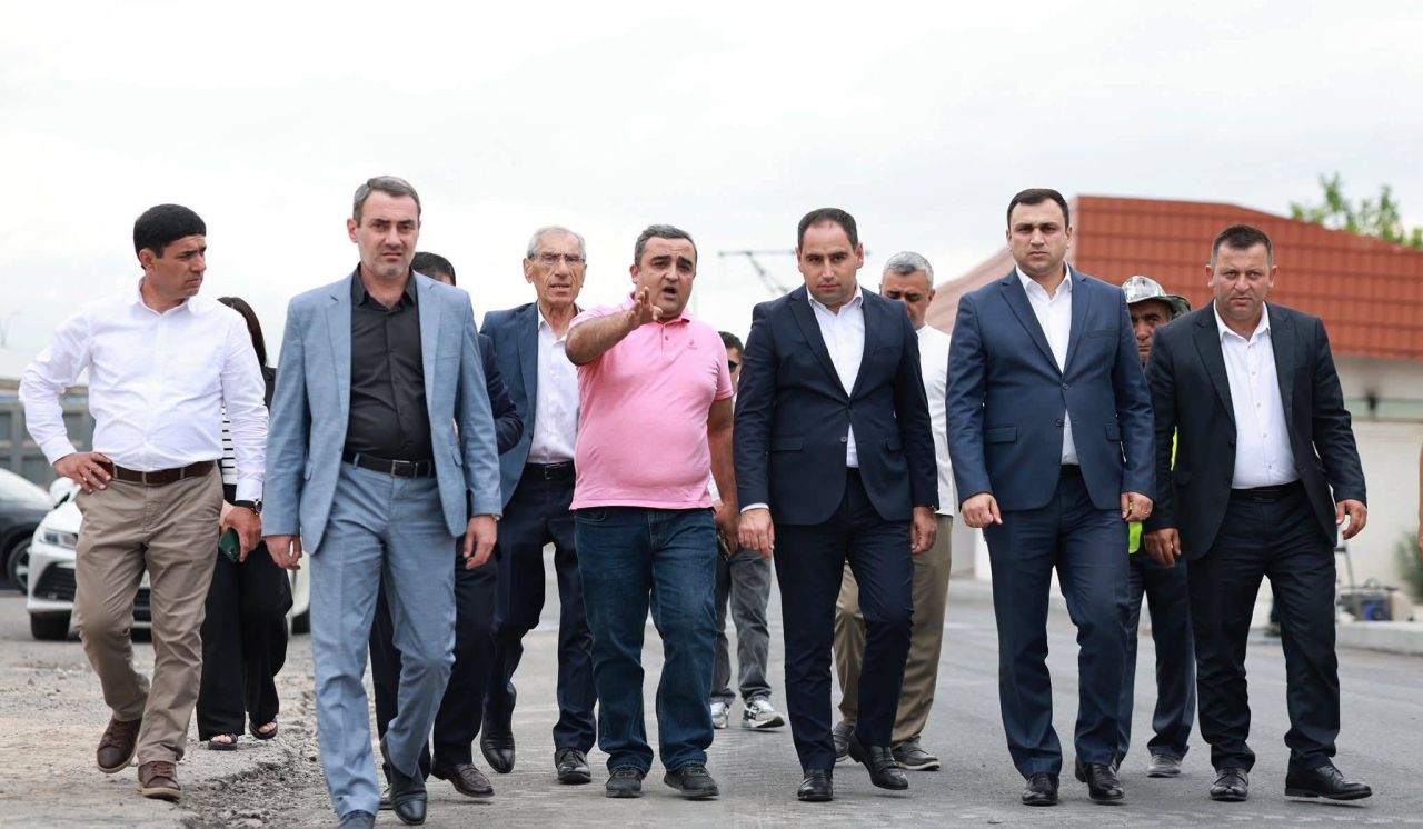 Պաշտոնյաները դիտարկել են հանրապետական նշանակության Հ-13 ավտոճանապարհի  հիմնանորոգման ընթացքը