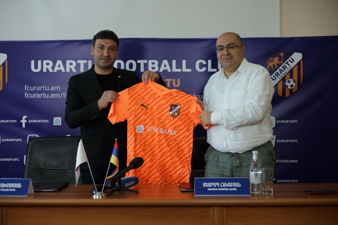 Յունիբանկը դարձավ Ուրարտու ֆուտբոլային ակումբի տիտղոսային հովանավորը