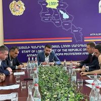 Աշխատանքային խորհրդակցություն  Լոռու մարզպետարանում